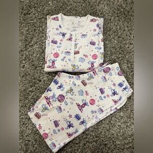 Roller Rabbit Boogie Monkeyland PJs Set size S worn few times in great condition